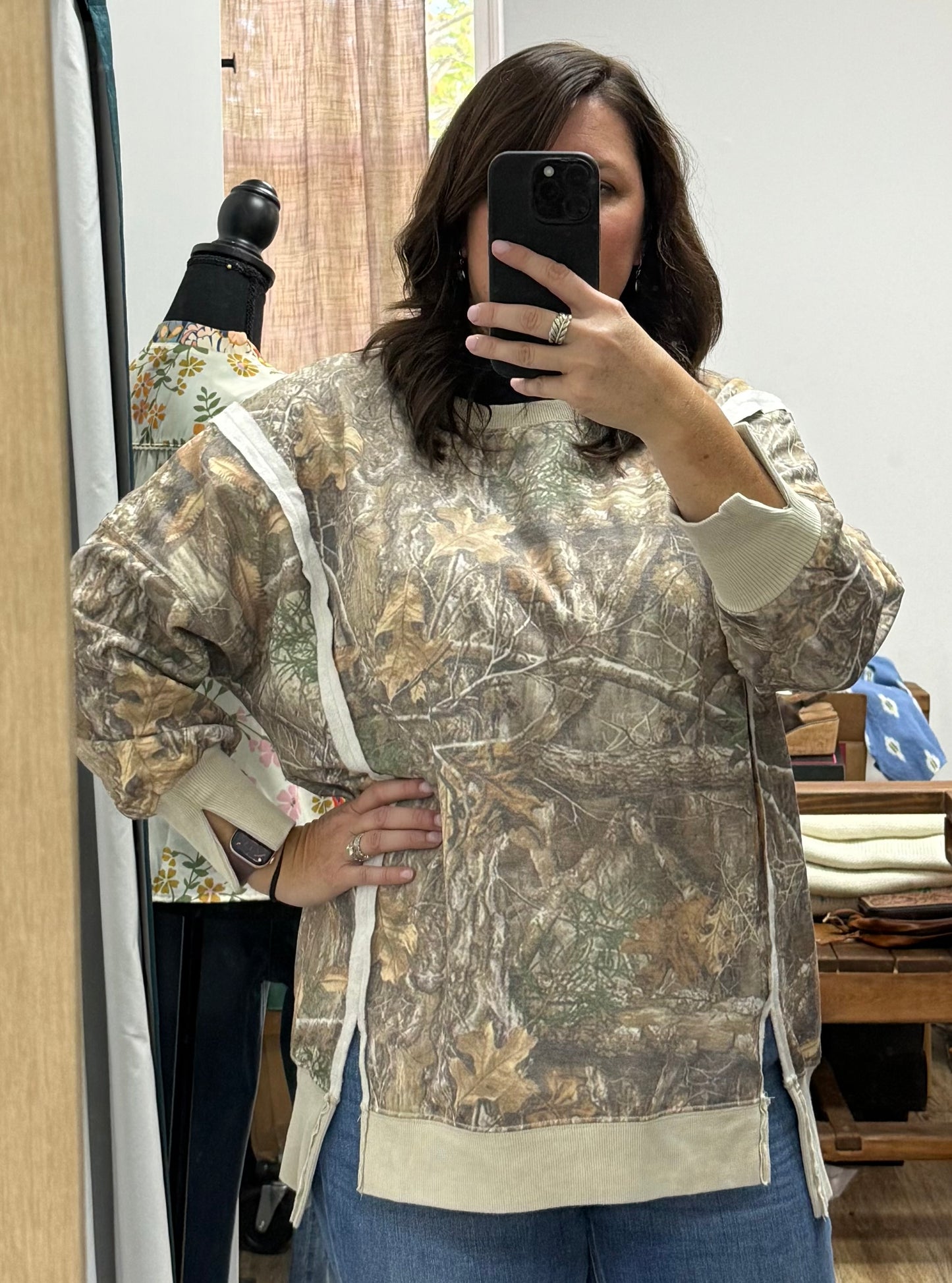 Camo Pullover by Bkakeley