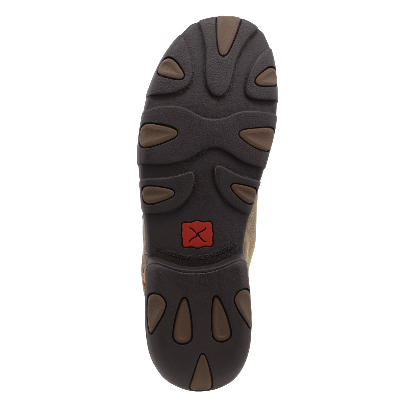 Twisted X Men's Chukka Driving Moc Caiman Print and Brown