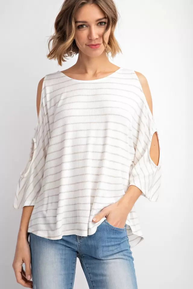 The Cold Shoulder Top