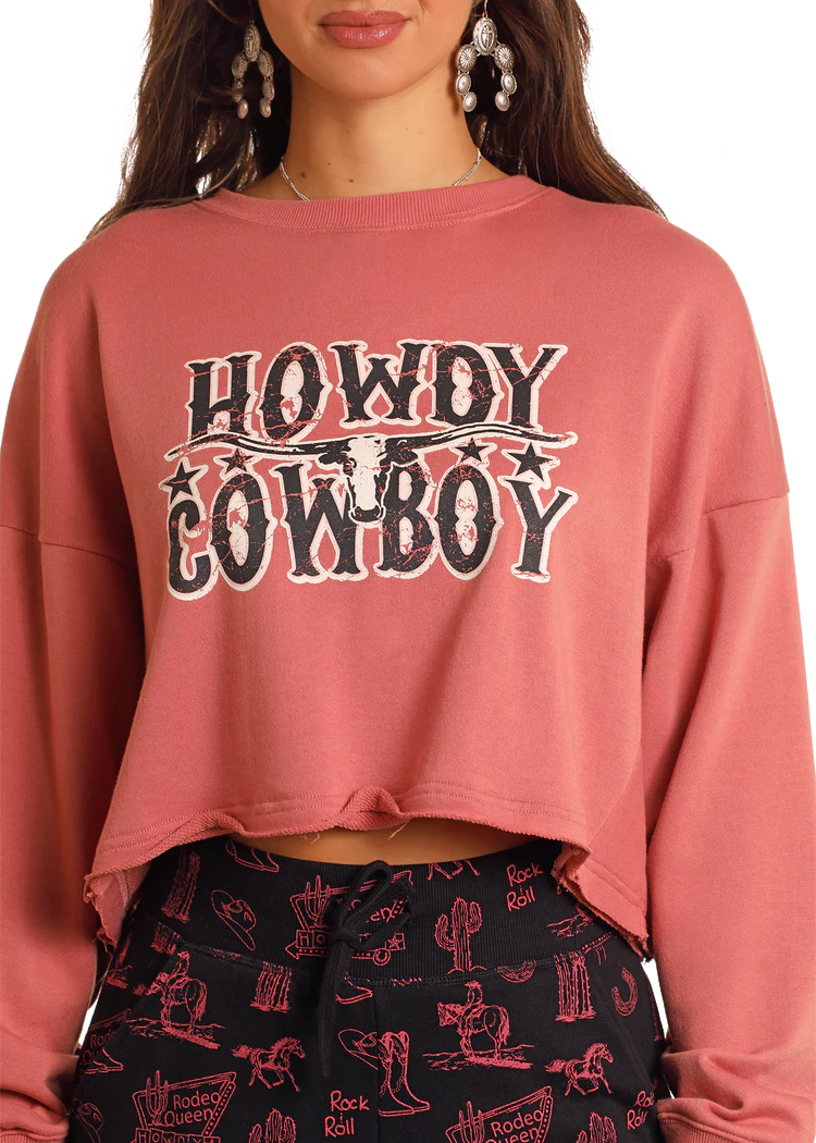 Howdy Cowboy Pullover by RRD