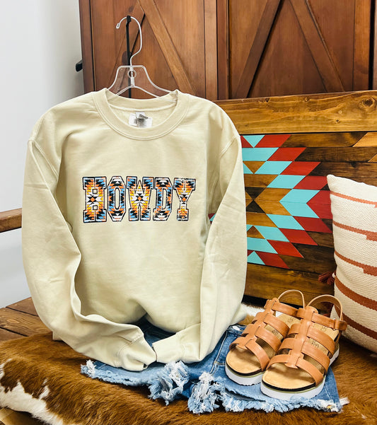 Howdy Crewneck Sweatshirt