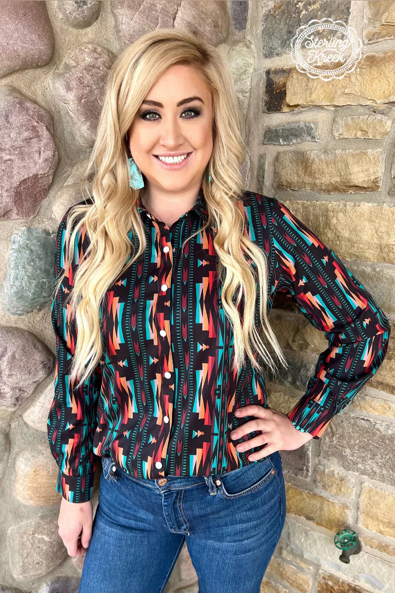 Indian Outlaw Button Up