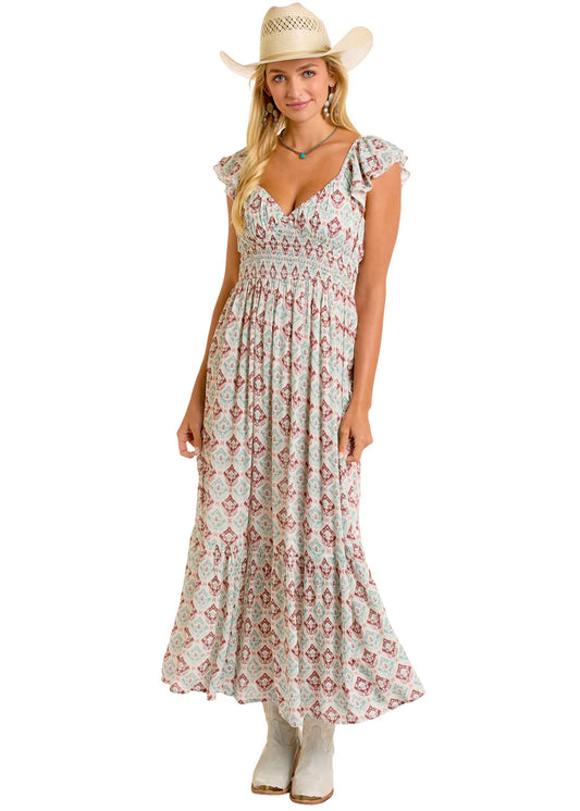 Aztec Maxi Dress
