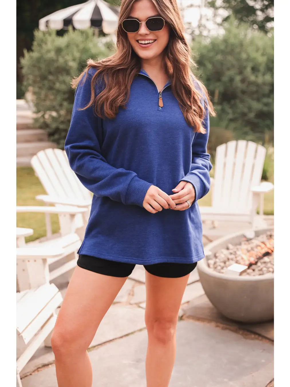 Quarter Zip Pullover by Jess Lea