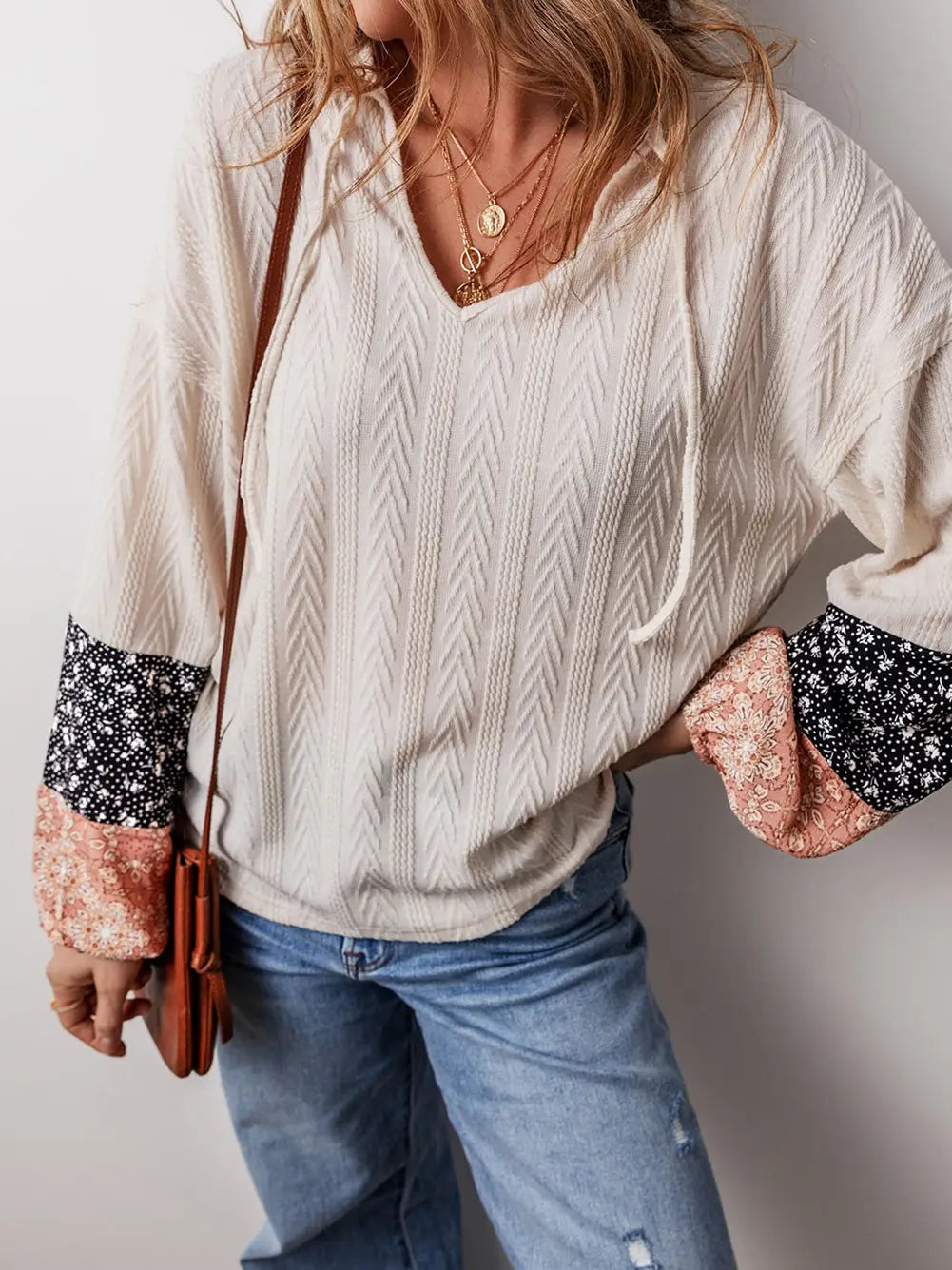 Floral Patchwork Oatmeal