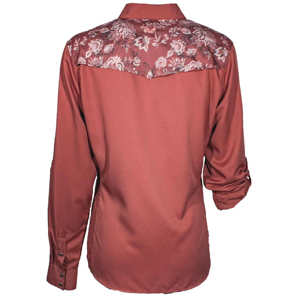 Hooey Sol Marsala LS Shirt