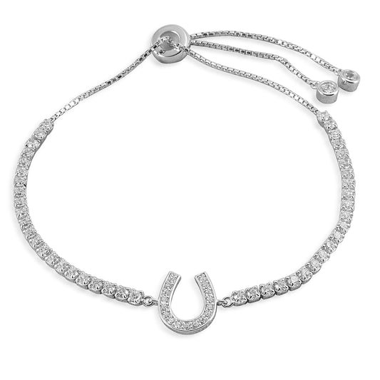Horseshoe Bolo Bracelet