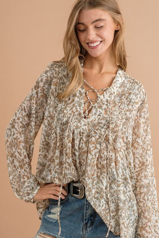 Chloe Floral Blouse