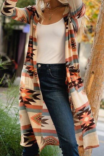 The Chama Aztec Cardigan