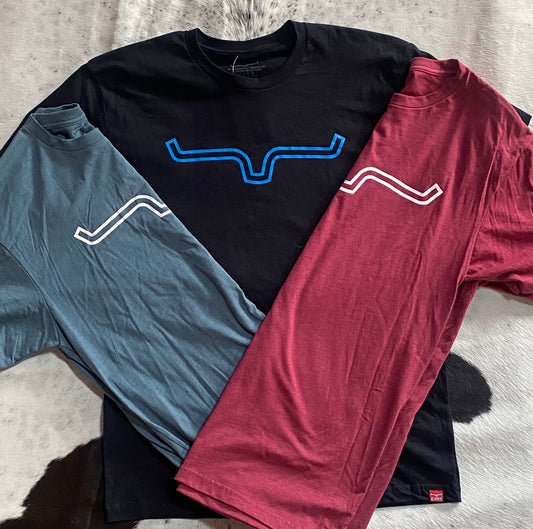 Kimes Ranch Outlier Tee in Cardinal