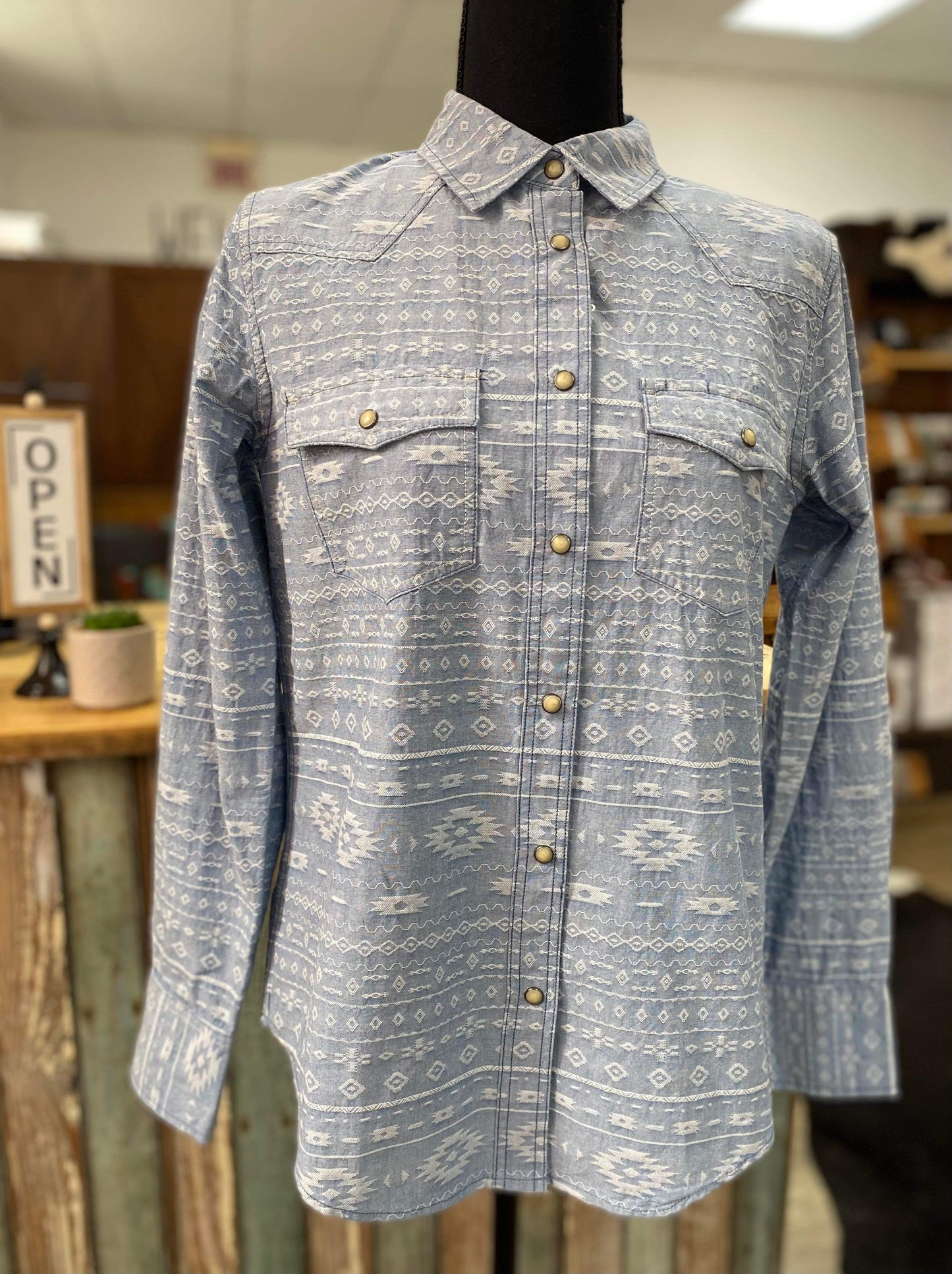 STS Stran T Chambray Ladies