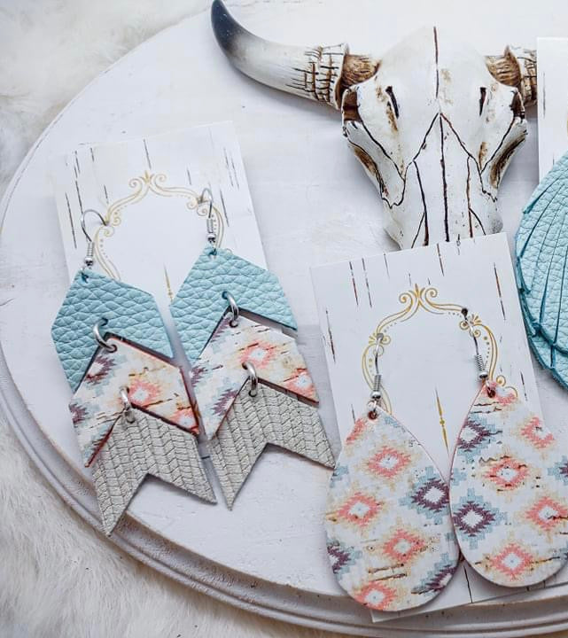 Mojave Leather Teardrops