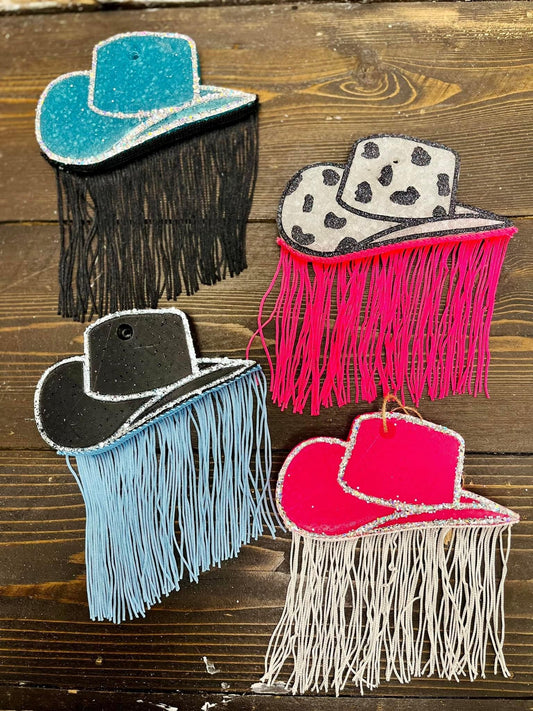 Bling Cowboy Hat Freshie