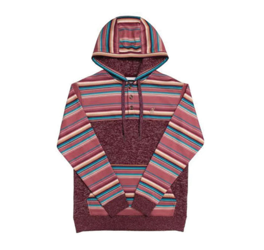 Jimmy Ladies Hooey Hoodie Maroon
