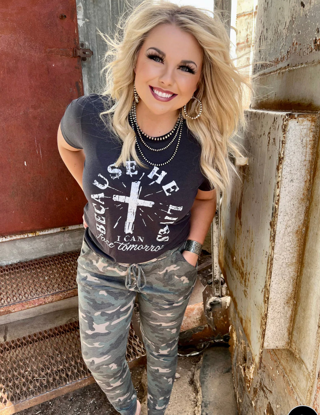 The Five Oaks Camo Joggers