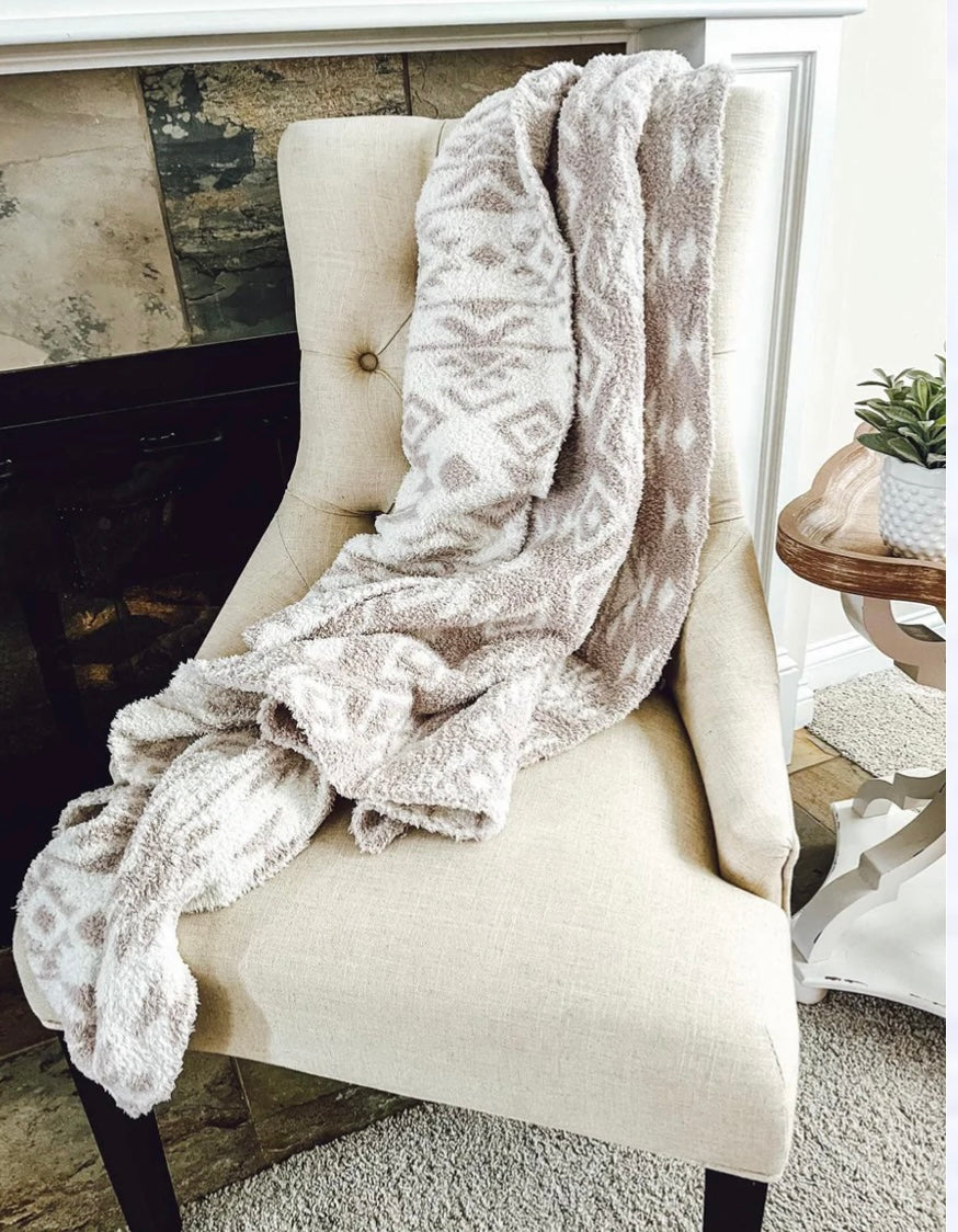 Soft and Cozy Aztec Blanket