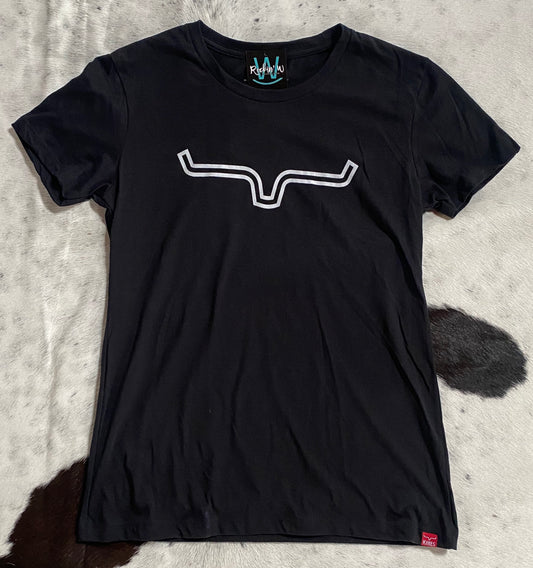 The Outlier Tee in Black for Ladies by Kimes Ranch