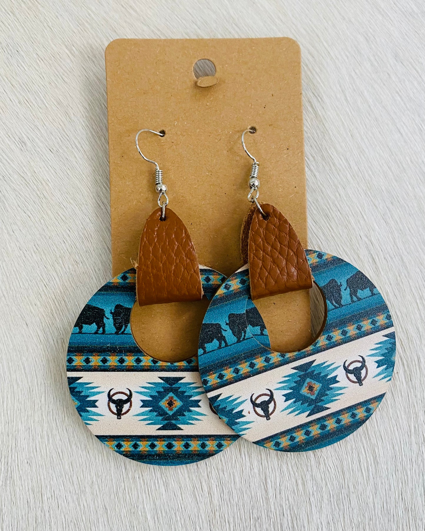 Where the Buffalo Roam Earrings