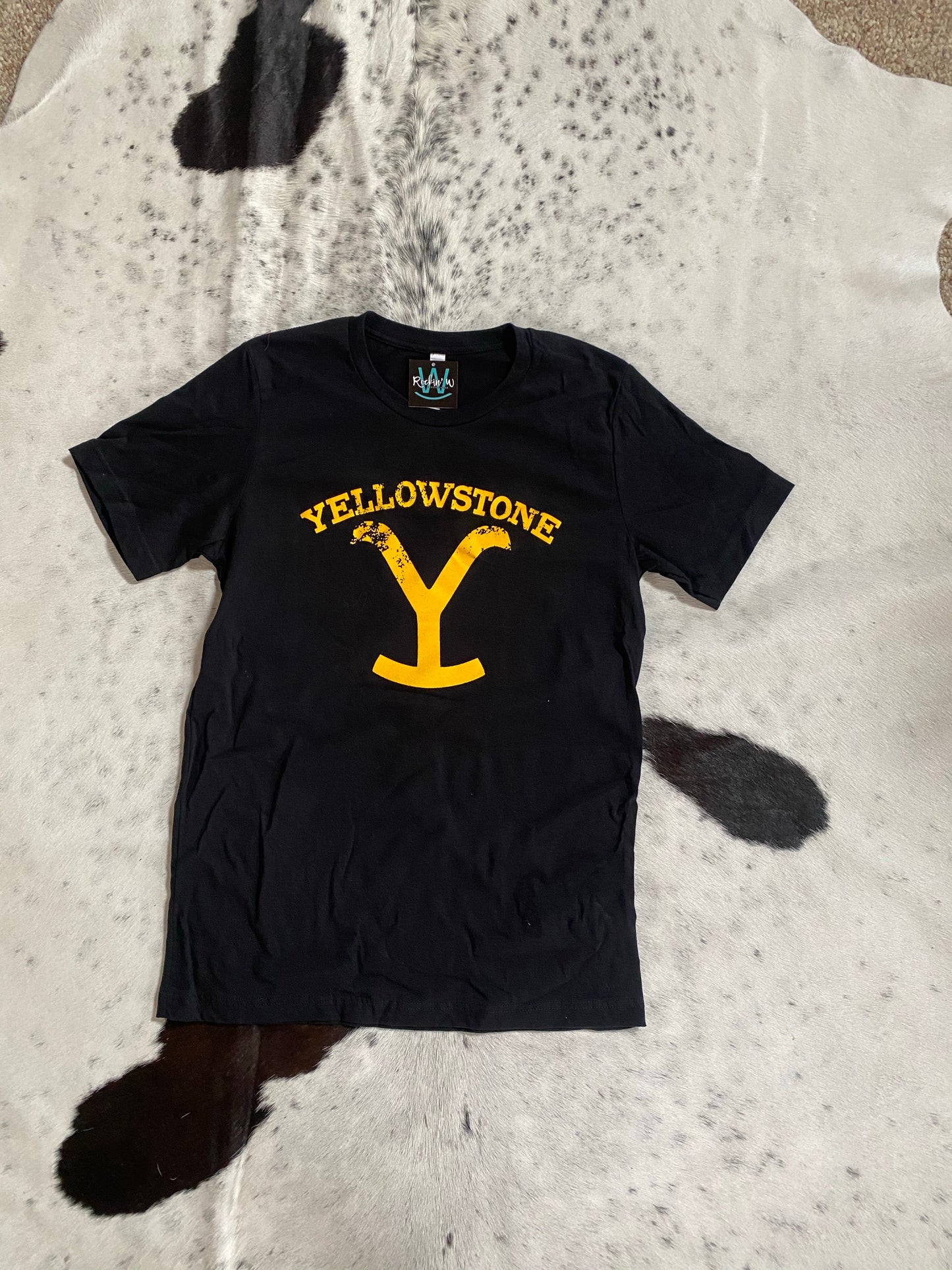 Yellowstone Tee in Black