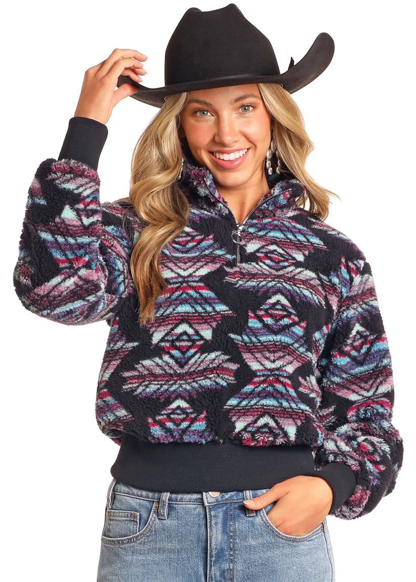 RRD Ladies Sherpa Pullover