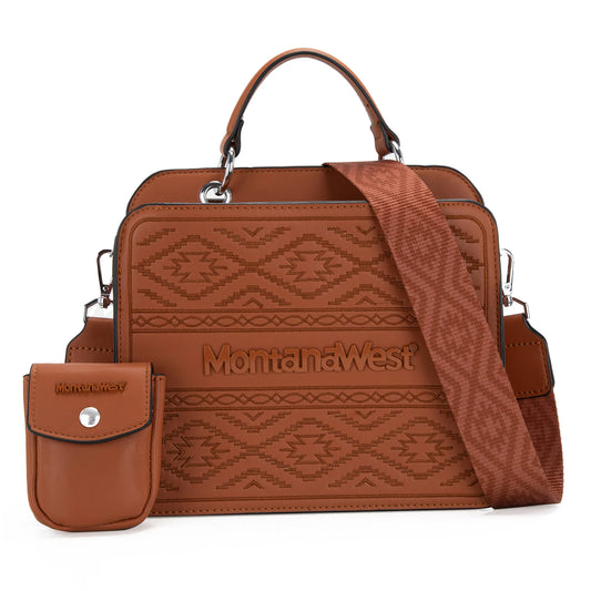 Montana West Embroidered Tote