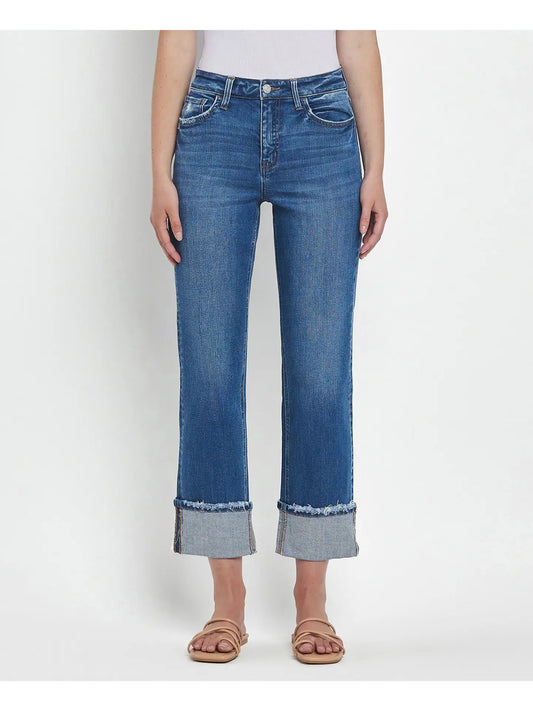 Vervet High Rise Cuffed Jean