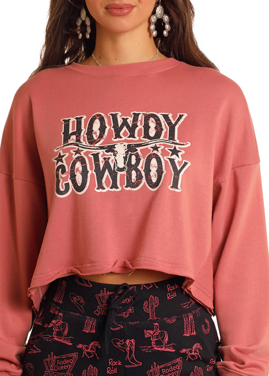 Howdy Cowboy Pullover by RRD