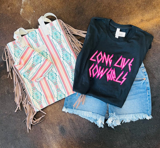 RRD Printed Bag w/ Fringe
