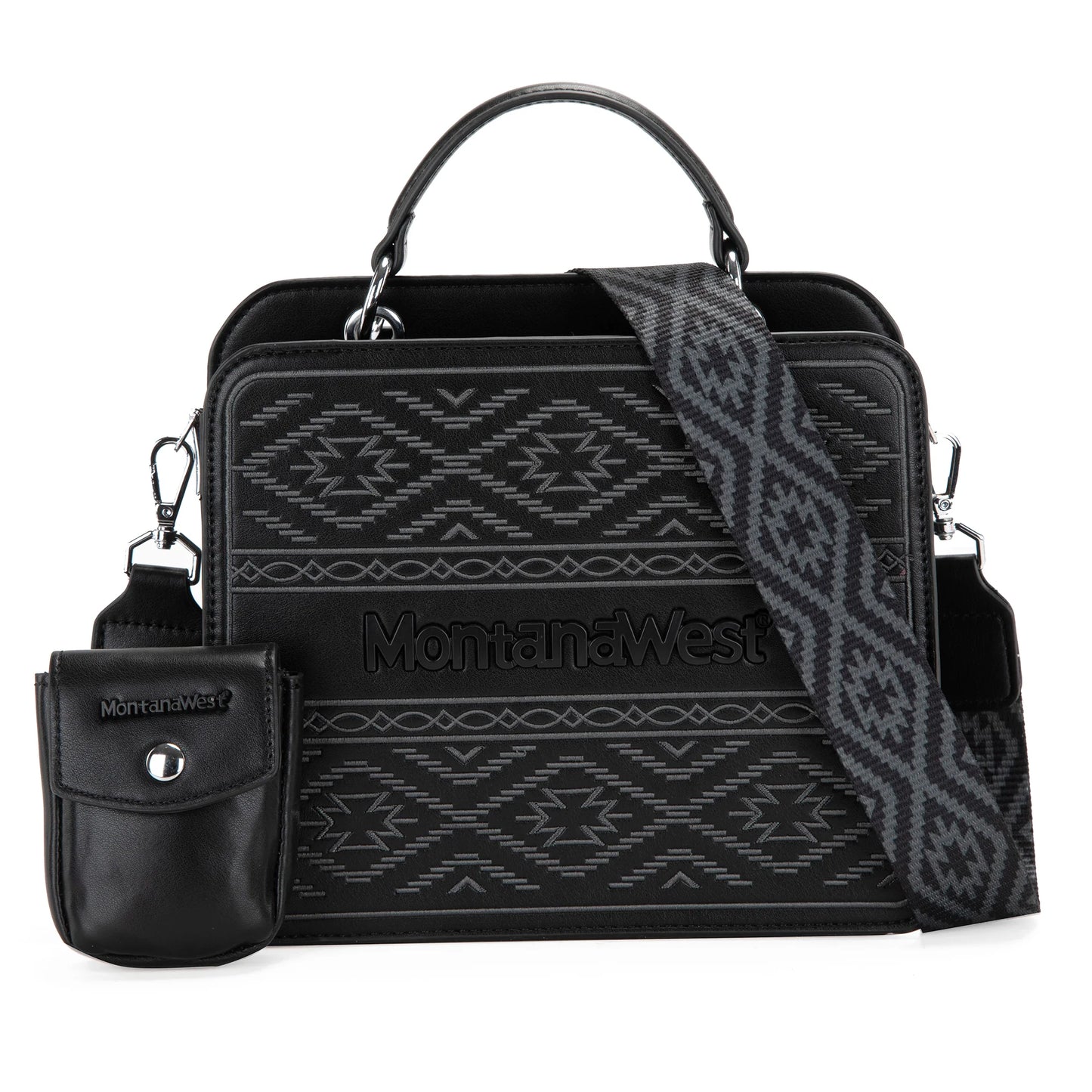 Montana West Embroidered Tote