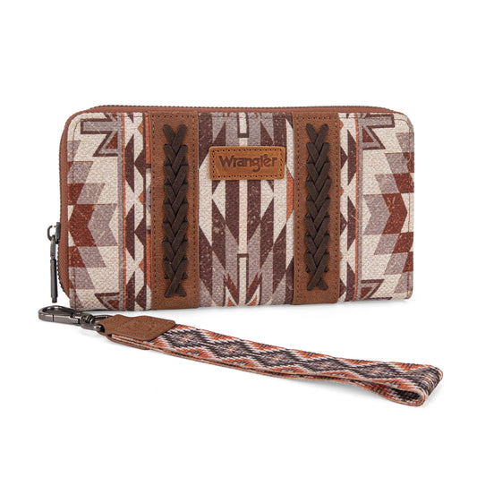 Wrangler Aztec Print Wallet