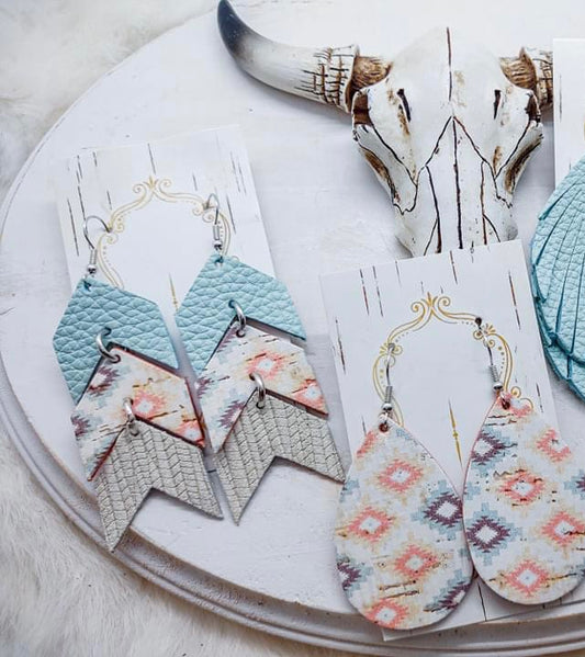 Mojave Leather Teardrops